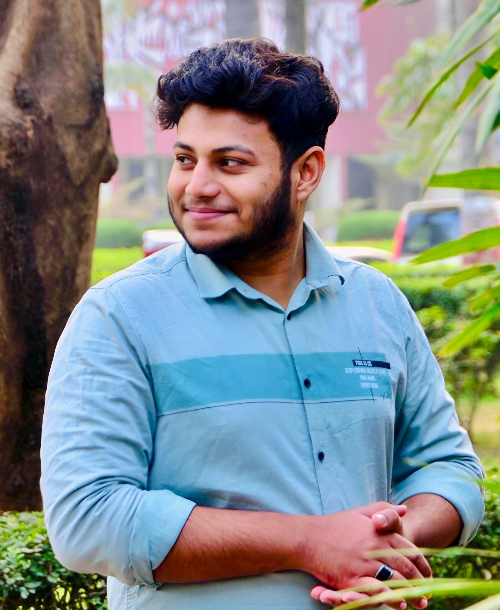 Syed Amjad Hussain in January 2025, at Science City, Kolkata, West Bengal.